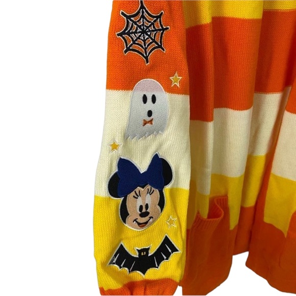 Disney Sweaters New Disney Mickey Mouse Halloweencandy Corn Striped